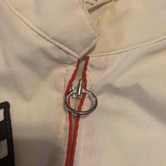 Vintage 1980s Winston Cup Series NASCAR Light Zip Up Jacket - Picture 9 of 15